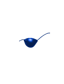 Female Eyepatch Blue