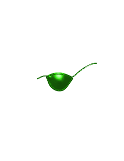 Female Eyepatch Green
