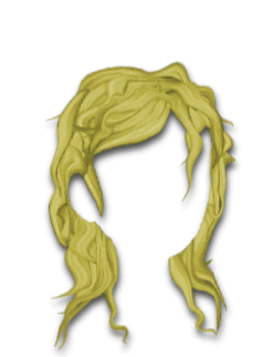 Female Hair #10 Golden Blonde