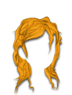 Female Hair #10 Orange