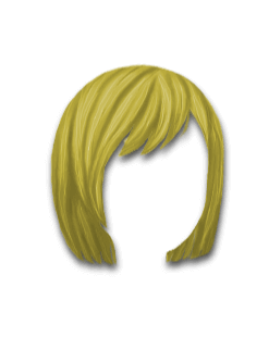 Female Hair #1 Golden Blonde