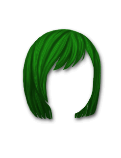 Female Hair #1 Green