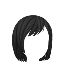 Female Hair #1 Jet Black