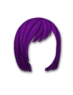 Female Hair #1 Purple