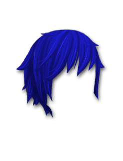 Female Hair #3 Blue
