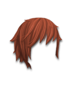 Female Hair #3 Copper Red