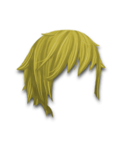 Female Hair #3 Golden Blonde