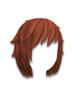 Female Hair #4 Copper Red