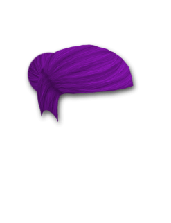 Female Hair #5 Purple