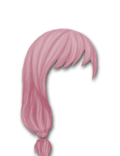 Female Hair #6 Pink