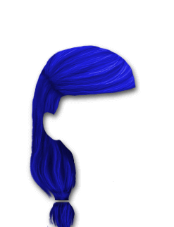 Female Hair #7 Blue