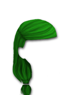 Female Hair #7 Green