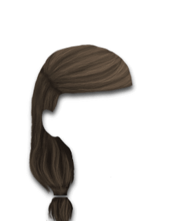 Female Hair #7 Medium Brown