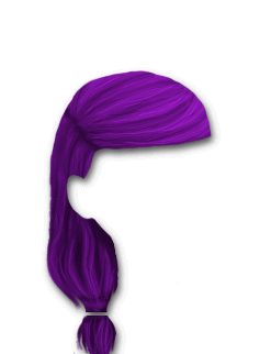 Female Hair #7 Purple