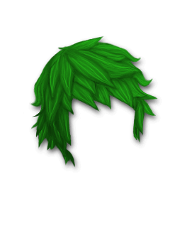 Female Hair #8 Green