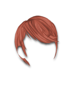 Female Hair #9 Copper Red