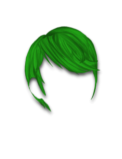Female Hair #9 Green