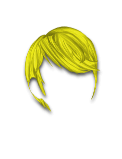 Female Hair #9 Yellow