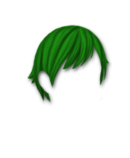 Male Hair #1 Green