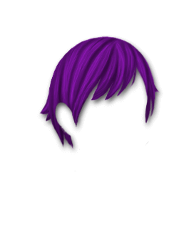 Male Hair #1 Purple