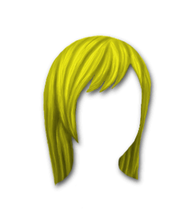 Male Hair #2 Yellow