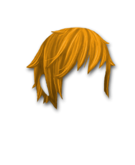Male Hair #3 Orange