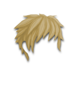 Male Hair #4 Blonde