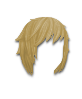 Male Hair #5 Blonde