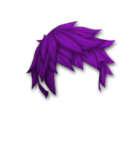 Male Hair #6 Purple