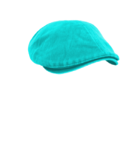 Male Hat #7 Aqua