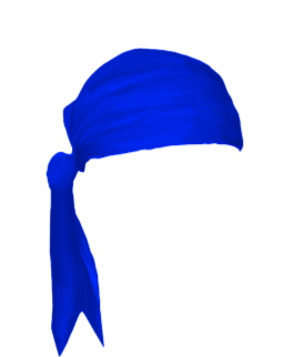 Male Bandanna Blue