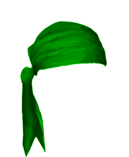 Male Bandanna Green